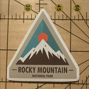 💜13/$13 +Bundle Sticker Sale | Travel Rocky Mountain National Park Sticker